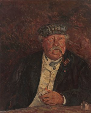 Portrait du colonel La Villette by Maxime Maufra Oil Painting
