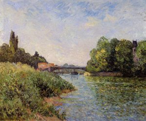 Powdery Sunshine by Maxime Maufra Oil Painting