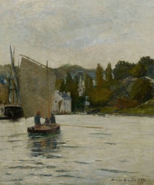 Retour De Peche, Pont-Aven by Maxime Maufra Oil Painting