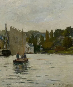 Retour De Peche, Pont-Aven by Maxime Maufra Oil Painting