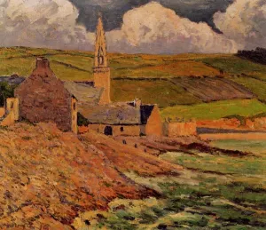 Saint Michel's Church by Maxime Maufra Oil Painting