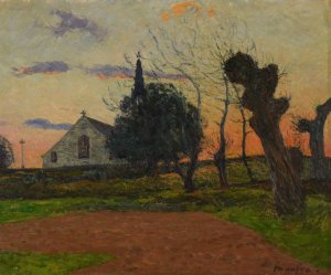 Soleil couchant, Cadol by Maxime Maufra Oil Painting