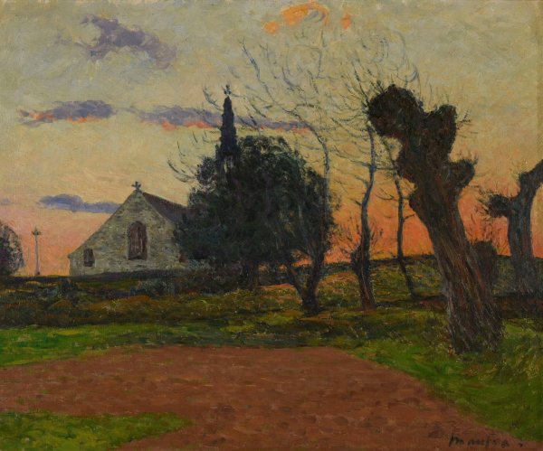 Main Product Photo of Soleil couchant, Cadol Painting by Maxime Maufra