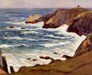 The Cove at Cape Suzon by Maxime Maufra - Oil Painting Reproduction