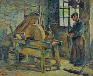 Le Remouleur by Maximilien Luce Oil Painting