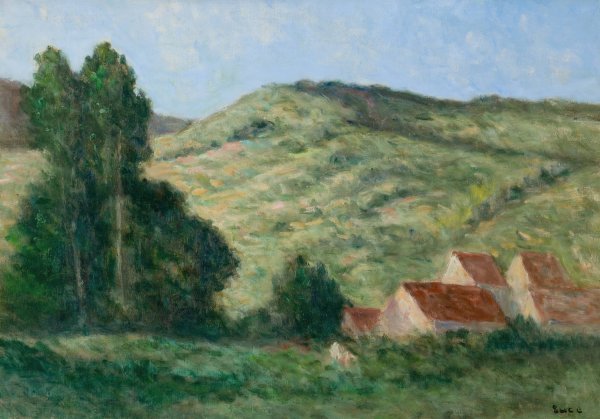 Main Product Photo of Le Riviere Painting by Maximilien Luce