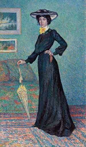 Lucie Cousturier by Maximilien Luce Oil Painting