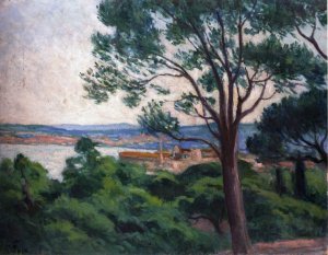 Saint-Tropez by Maximilien Luce Oil Painting