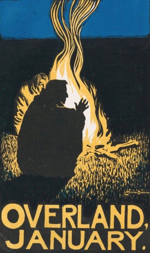 Overland; January by Maynard Dixon Oil Painting
