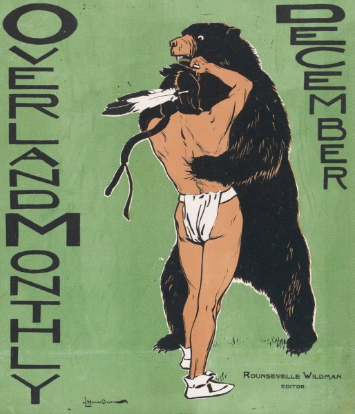 Main Product Photo of Overland Monthly , December  Painting by Maynard Dixon