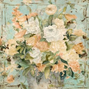 Vintage Arrangement II Oil painting by Megan Meagher