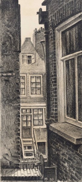 Doorkijkje by Meijer Bleekrode Oil Painting