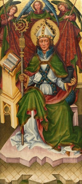 Hl. Crispinus  by Meister Des Friedrichsaltars - Hand-Painted Oil Painting Reproduction