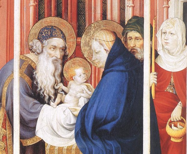 Main Product Photo of The Presentation of Christ Detail Painting by Melchior Broederlam