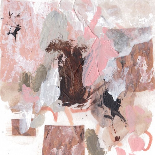 Main Product Photo of Pebble Rouge IV Painting by Melissa Wang