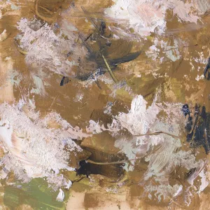Rusted I Oil Painting by Melissa Wang - Contemporary