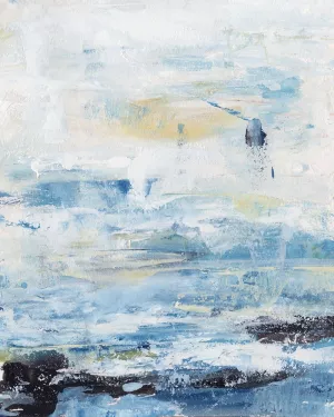 Waves on Sand II by Melissa Wang Oil Painting