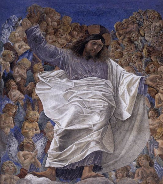 Triumphant Christ by Melozzo Da Forli - Hand-Painted Oil Painting Reproduction