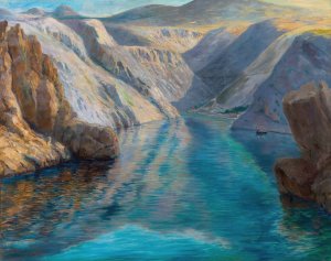 Zrnovnica by Menci Clement Crncic Oil Painting