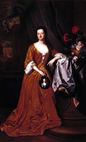 Portrait of a Lady by Michael Dahl Oil Painting