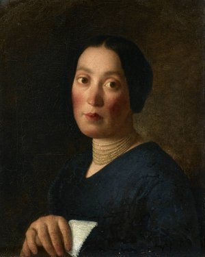 Elisabeth Musch im Alter von 24 Jahren by Michael Neder Oil Painting