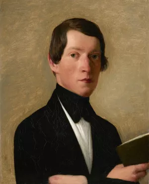 Oberingenieur Leopold Musch im Alter von 35 Jahren Oil painting by Michael Neder