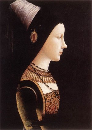 Mary of Burgundy by Michael Pacher Oil Painting