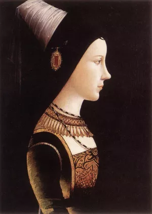 Mary of Burgundy by Michael Pacher Oil Painting