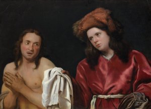 Clothing the Naked by Michael Sweerts Oil Painting