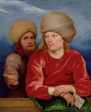 Double Portrait by Michael Sweerts Oil Painting