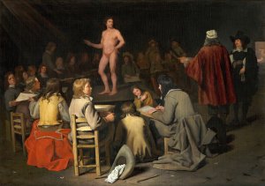 The Drawing Class by Michael Sweerts Oil Painting