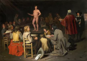 The Drawing Class Oil painting by Michael Sweerts