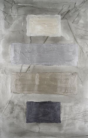 Metallic Monoliths II by Michael Willett Oil Painting