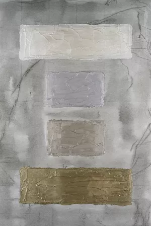 Metallic Monoliths III by Michael Willett Oil Painting