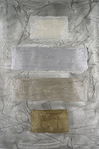 Main Product Photo of Metallic Monoliths IV Painting by Michael Willett