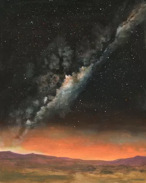 Milky Way Exposure II by Michael Willett Oil Painting