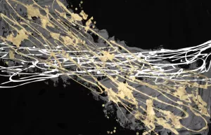 Mistral III in Black by Michael Willett Oil Painting