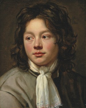 Head of a boy by Michaelina Wautier Oil Painting