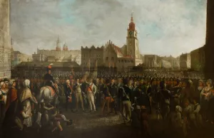 Kosciuszko's Oath Oil painting by Michal Stachowicz