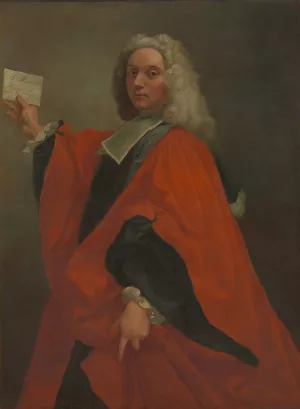 Counsellor of the Aix-en-Provence Parliament by Michel-Francois Dandre-Bardon Oil Painting