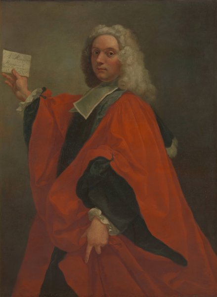 Counsellor of the Aix-en-Provence Parliament  by Michel-Francois Dandre-Bardon - Hand-Painted Oil Painting Reproduction