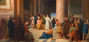 Jesus Among the Doctors Oil painting by Michel-Martin Drolling
