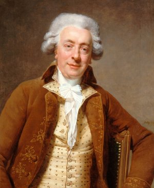 Portrait de Claude-Nicolas Ledoux by Michel-Martin Drolling Oil Painting