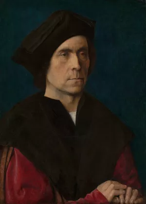 Portrait of a Man Oil painting by Michel Sittow