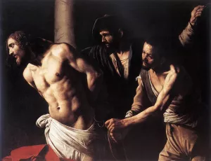 Christ at the Column by Caravaggio - Oil Painting Reproduction