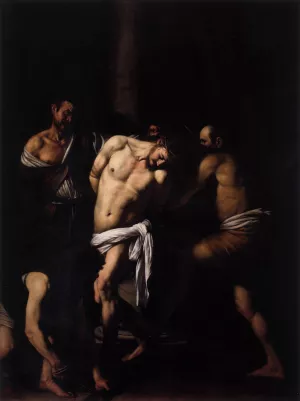 Flagellation by Caravaggio Oil Painting