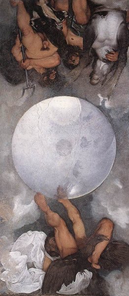 Main Product Photo of Jupiter, Neptune and Pluto Painting by Caravaggio