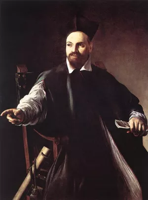 Portrait of Maffeo Barberini by Caravaggio Oil Painting