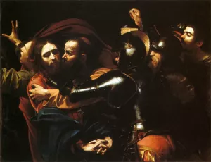 Taking of Christ by Caravaggio - Oil Painting Reproduction