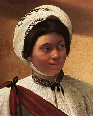 The Fortune Teller Detail Oil painting by Caravaggio